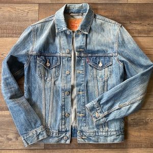 Men’s Vintage Levi’s Blue Jean Coat Jacket Size Small